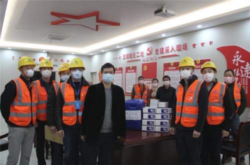 【防疫复工两手抓】利来官方网集团所属杭安公司领导赴之江实验室一期工程—园区工程（西区）机电安装项目部调研检查疫情防控和复工工作